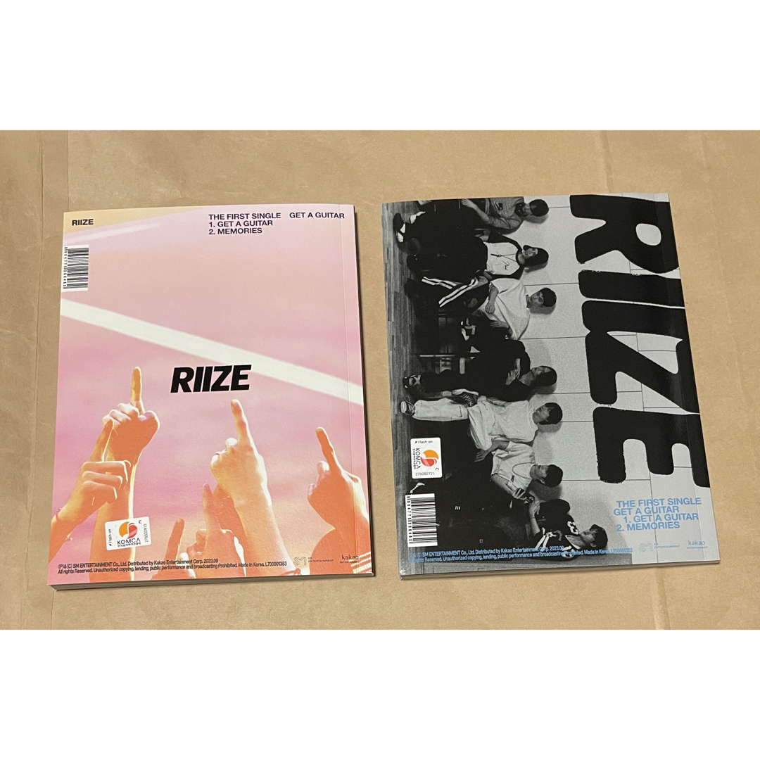 RIIZE Get A Guitar 開封済みアルバム セット 11 エンタメ/ホビーのCD(K-POP/アジア)の商品写真