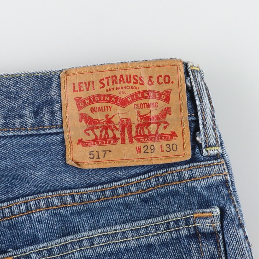 Levi's(リーバイス)の古着 リーバイス Levi's 517-4891 ユーロモデル ブーツカットデニムパンツ メンズw29 /eaa444439 メンズのパンツ(デニム/ジーンズ)の商品写真