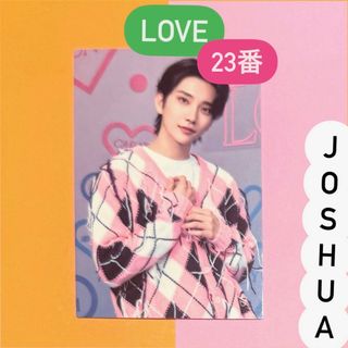 セブンティーン(SEVENTEEN)のSEVENTEEN LOVE ジョシュア トレカ 日本語 メッセージ 29番(K-POP/アジア)