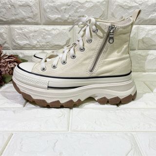 CONVERSE - 【美品✨】Converse コンバースオールスタートレックウェーブ サイドジップ