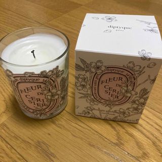 ディプティック(diptyque)のディプティック　2024 春限定　スリジエ　FLEUR DE CERISIER(アロマ/キャンドル)