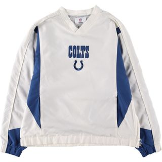 古着 NFL INDIANAPOLIS COLTS インディアナポリスコルツ Vネック ウォームアッププルオーバー メンズM /eaa444889(ナイロンジャケット)