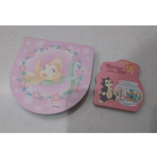 Disney - 【中古】ディズニーメモ　クレオ　フィガロ　ダイカット　レア