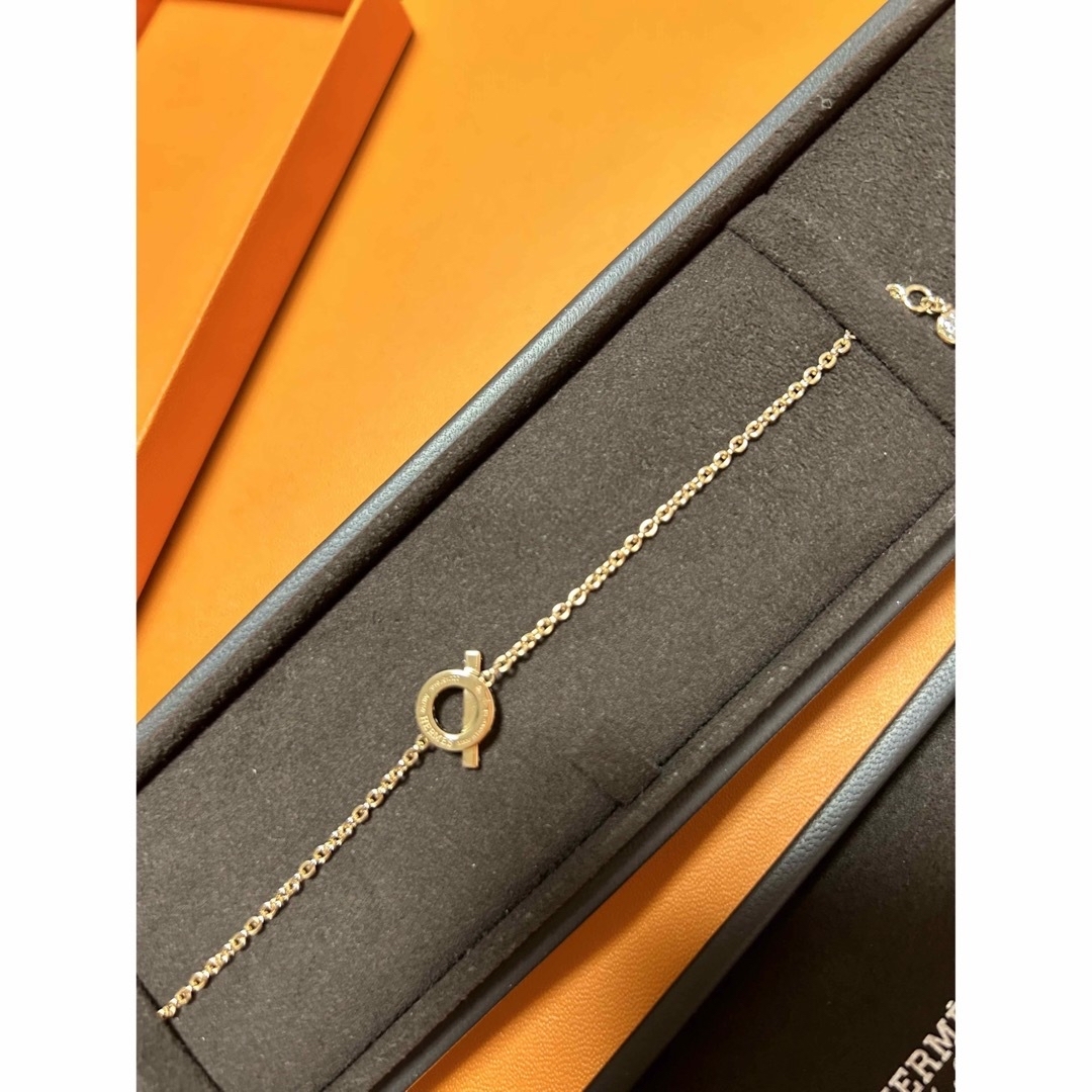 HERMES エルメス Finesse フィネス ピンクゴールド ブレスレット HERMES エルメス Finesse フィネス ピンクゴールド ブレスレット