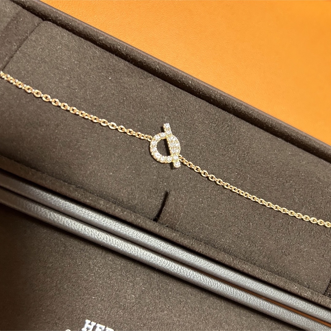 HERMES エルメス Finesse フィネス ピンクゴールド ブレスレット HERMES エルメス Finesse フィネス ピンクゴールド ブレスレット