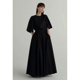 louren volume flare dress ボリュームフレアドレス(ロングワンピース/マキシワンピース)