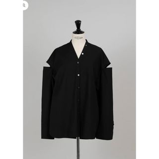 digneディニュ button shirt-black 新品未使用