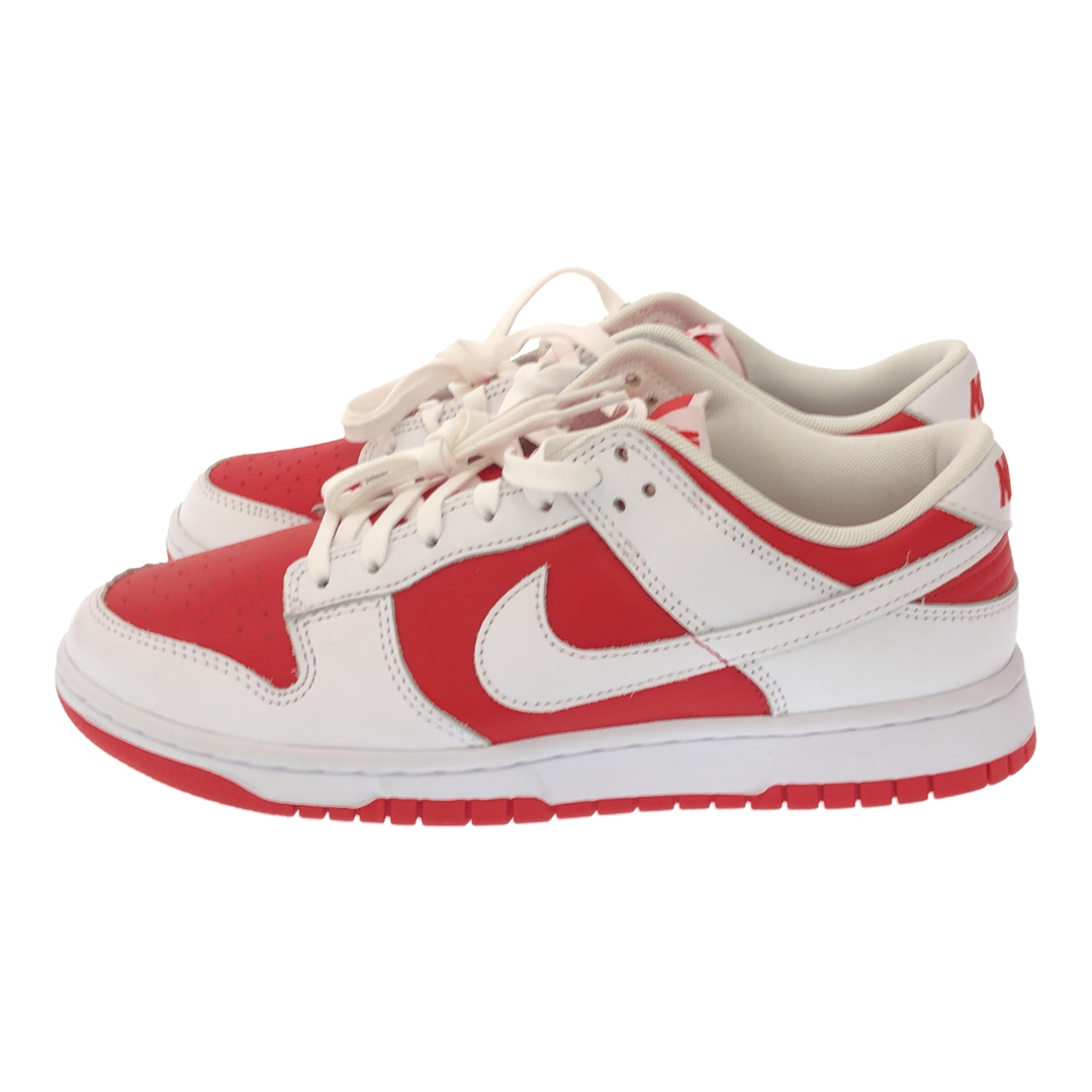 NIKE(ナイキ)のNIKE ナイキ DD1391-600 DUNK Low Gym Red ダンクロゥ ローカットスニーカー 靴 メンズ シューズ 26.5 ホワイト レッド メンズの靴/シューズ(スニーカー)の商品写真