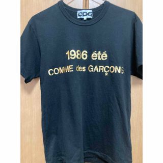 コムデギャルソン(COMME des GARCONS)のコムデギャルソン　名古屋POP UP限定　黒T  Lサイズ(Tシャツ/カットソー(半袖/袖なし))