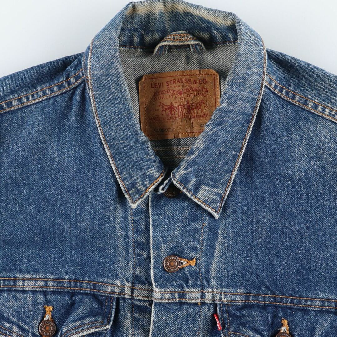 Levi's(リーバイス)の古着 リーバイス Levi's 71506-0216 デニムジャケット Gジャン USA製 メンズL ヴィンテージ /eaa440178 メンズのジャケット/アウター(Gジャン/デニムジャケット)の商品写真