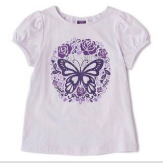 アナスイミニ(ANNA SUI mini)の【新品タグ付】ANNA SUI mini 蝶モチーフTシャツ 110cm(Tシャツ/カットソー)