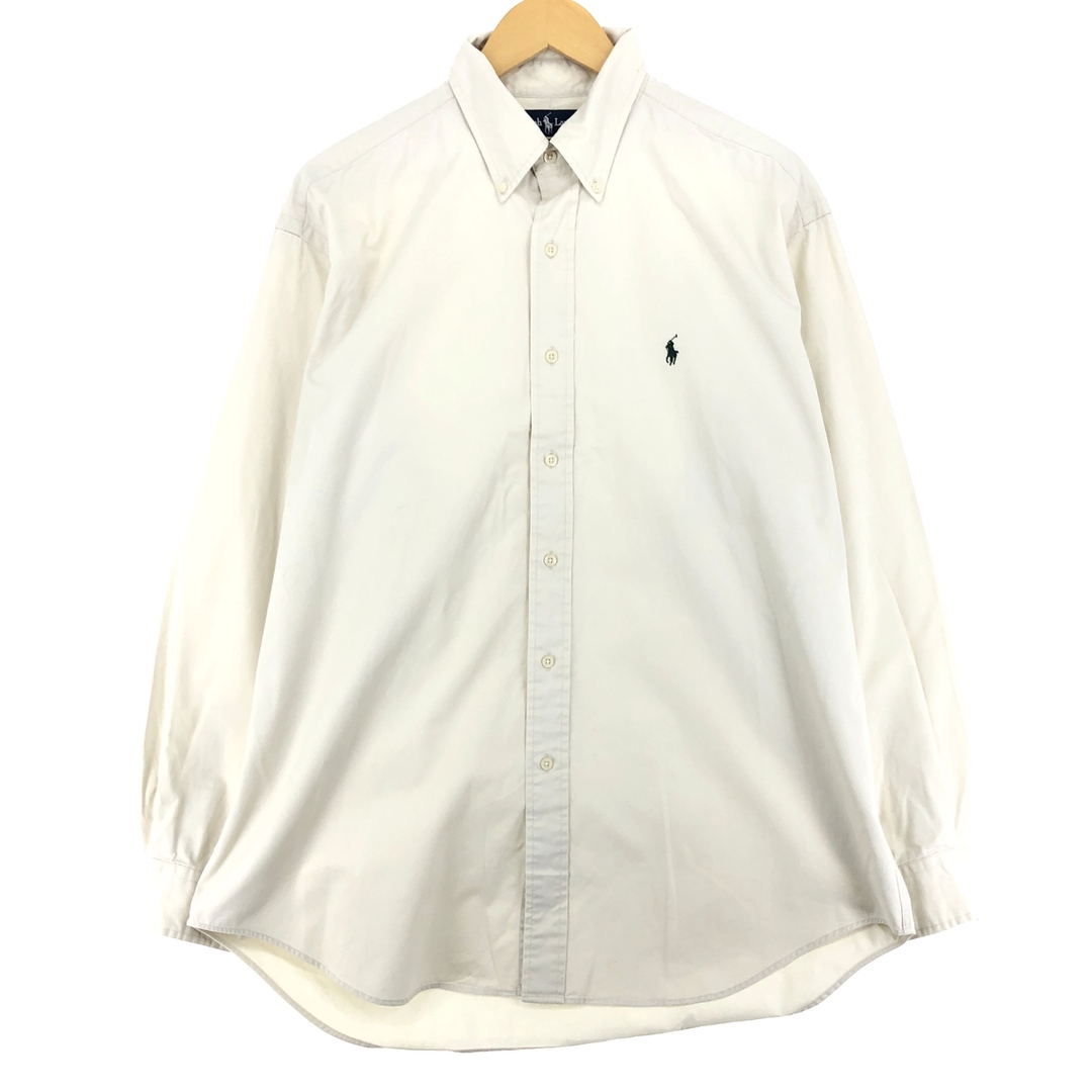 Ralph Lauren(ラルフローレン)の古着 ラルフローレン Ralph Lauren BLAKE 長袖 ボタンダウンシャツ メンズL /eaa445110 メンズのトップス(シャツ)の商品写真