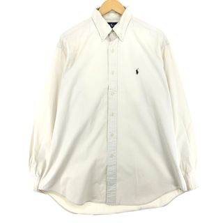 ラルフローレン(Ralph Lauren)の古着 ラルフローレン Ralph Lauren BLAKE 長袖 ボタンダウンシャツ メンズL /eaa445110(シャツ)