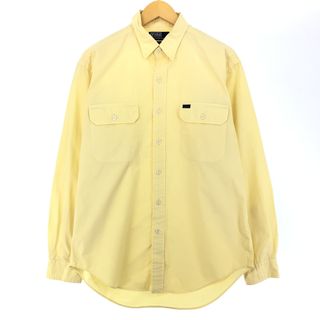 ラルフローレン(Ralph Lauren)の古着 ラルフローレン Ralph Lauren POLO by Ralph Lauren G.I.SHIRT 長袖 コットンシャツ メンズM /eaa445111(シャツ)