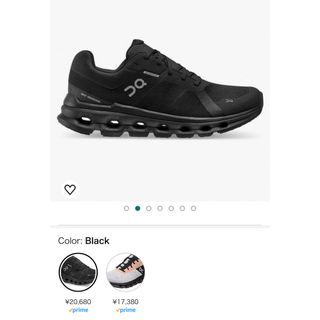 オン(On)のOn Cloudrunner Waterproof　Black(シューズ)