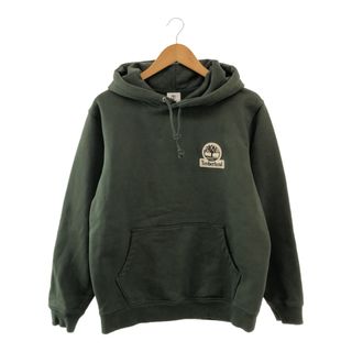 シュプリーム(Supreme)のSupreme シュプリーム Timberland Hooded Sweatshirt 16AW ビッグワッペンスウェットパーカー プルオーバー  M コラボ(パーカー)