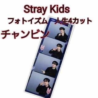 ストレイキッズ(Stray Kids)のチャンビン　Stray Kids x SKZOO フォトイズム　(グレー背景)5(アイドルグッズ)