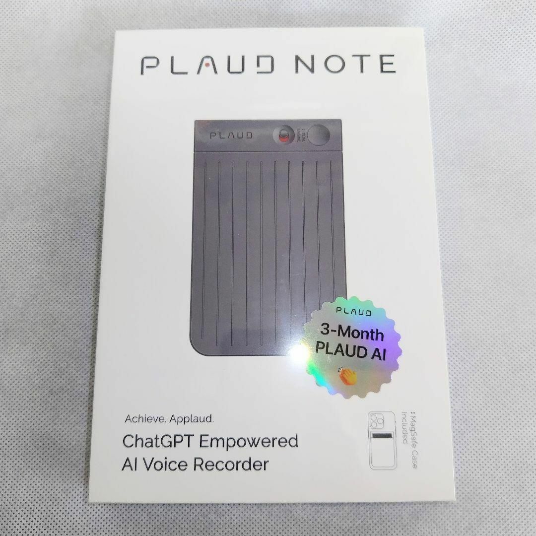 【新品・未開封】PLAUD NOTE （ブラック）プラウドノート スマホ/家電/カメラのPC/タブレット(その他)の商品写真