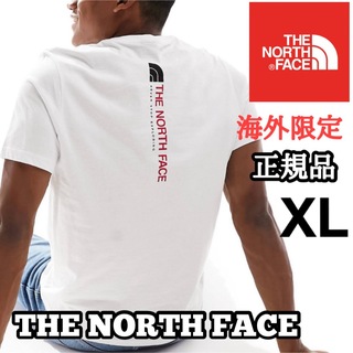 THE NORTH FACE - ノースフェイス メンズ 半袖 Tシャツ バッグデザイン ホワイト XL 綿100