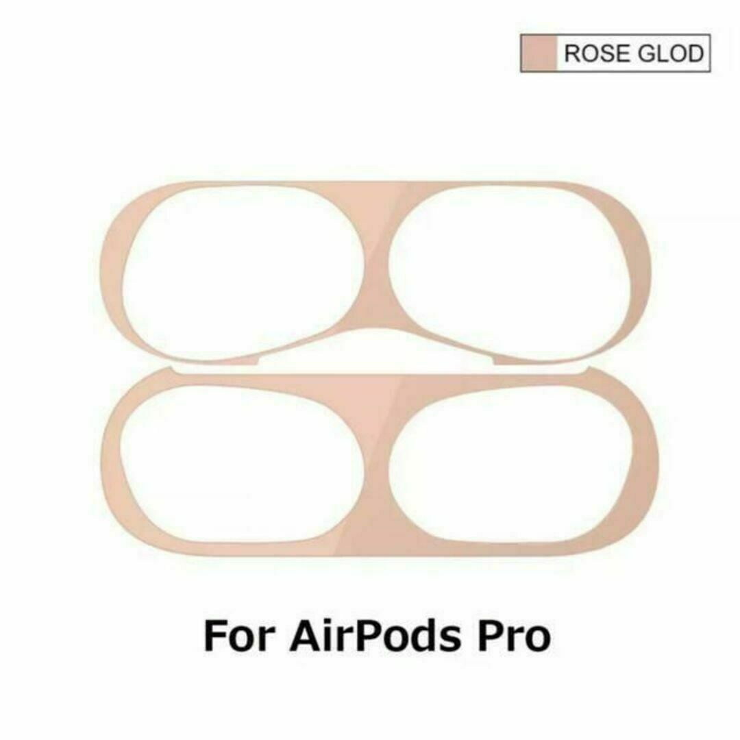 AirPods Pro DUST-PROOF FILM 金属粉侵入ガード 防塵 スマホ/家電/カメラのオーディオ機器(ヘッドフォン/イヤフォン)の商品写真