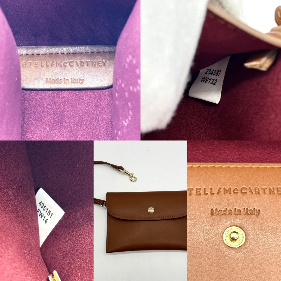 Stella McCartney(ステラマッカートニー)の極美品　ステラマッカートニー　パンチングロゴ　2way ハンドバッグ　ショルダー レディースのバッグ(ハンドバッグ)の商品写真