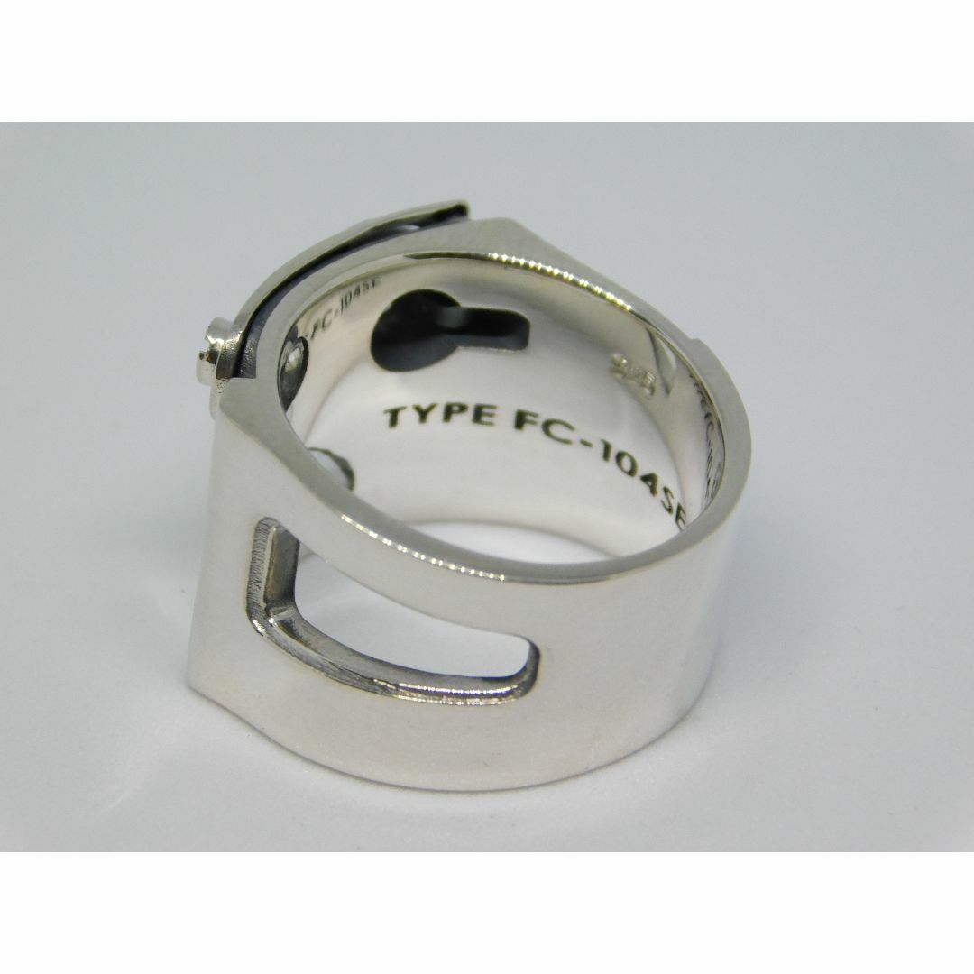 Dr.MONROE(ドクターモンロー)の新品　未使用　16号　ドクターモンロー　メカニカル　リング　クリア　指輪 メンズのアクセサリー(リング(指輪))の商品写真