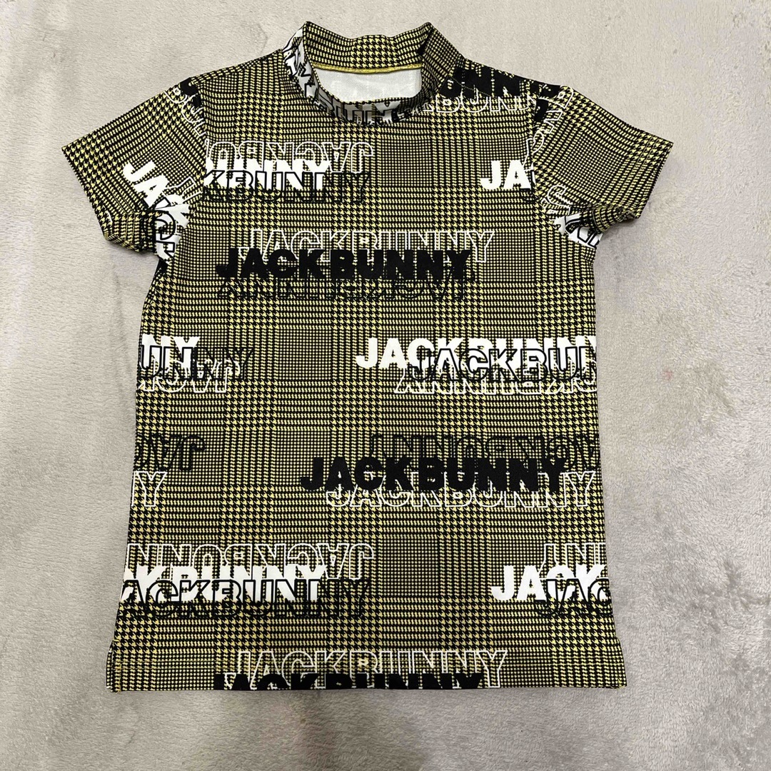 JACK BUNNY!! BY PEARLY GATES(ジャックバニーバイパーリーゲイツ)のジャックバニー　トップス　半袖　サイズ0 スポーツ/アウトドアのゴルフ(ウエア)の商品写真