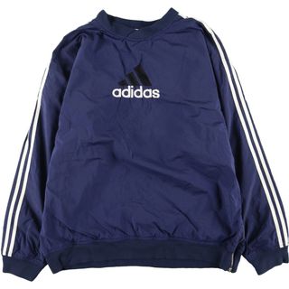 アディダス(adidas)の古着 アディダス adidas Vネック ウォームアッププルオーバー メンズXL ヴィンテージ /eaa438611(ナイロンジャケット)