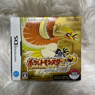 美品　DS ポケモン ポケットモンスター ハートゴールド(携帯用ゲーム機本体)