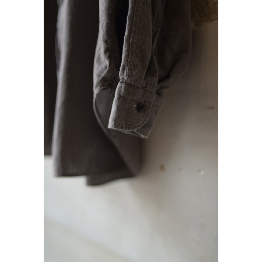 COMOLI(コモリ)のCOMOLI（コモリ） ヨリ杢 ワークシャツ サイズ2 24SS メンズのトップス(シャツ)の商品写真
