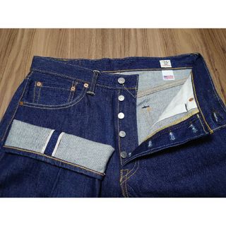 リーバイス(Levi's)の【未使用】リーバイス501　w32　ホワイトオーク　リジッド　セルビッジ　赤耳(デニム/ジーンズ)