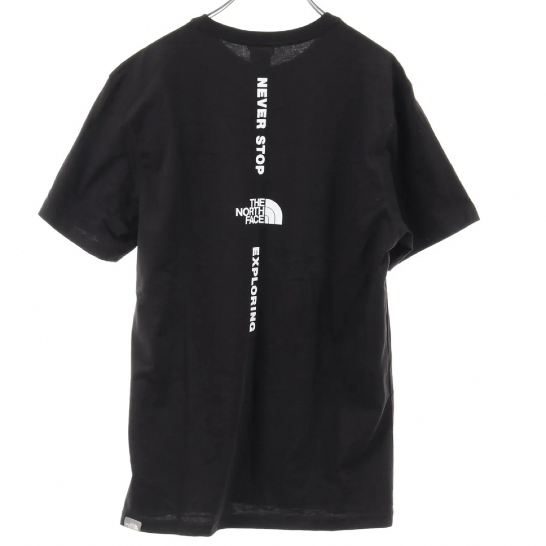 THE NORTH FACE(ザノースフェイス)のノースフェイス VERTICAL NSE メンズ 半袖 Tシャツ ブラック L メンズのトップス(Tシャツ/カットソー(半袖/袖なし))の商品写真