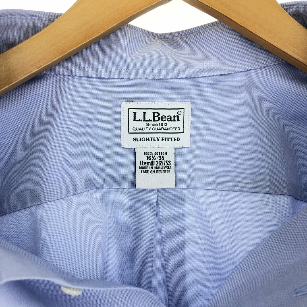 L.L.Bean(エルエルビーン)の古着 エルエルビーン L.L.Bean 長袖 コットンシャツ メンズL ボタンダウン /eaa444680 メンズのトップス(シャツ)の商品写真