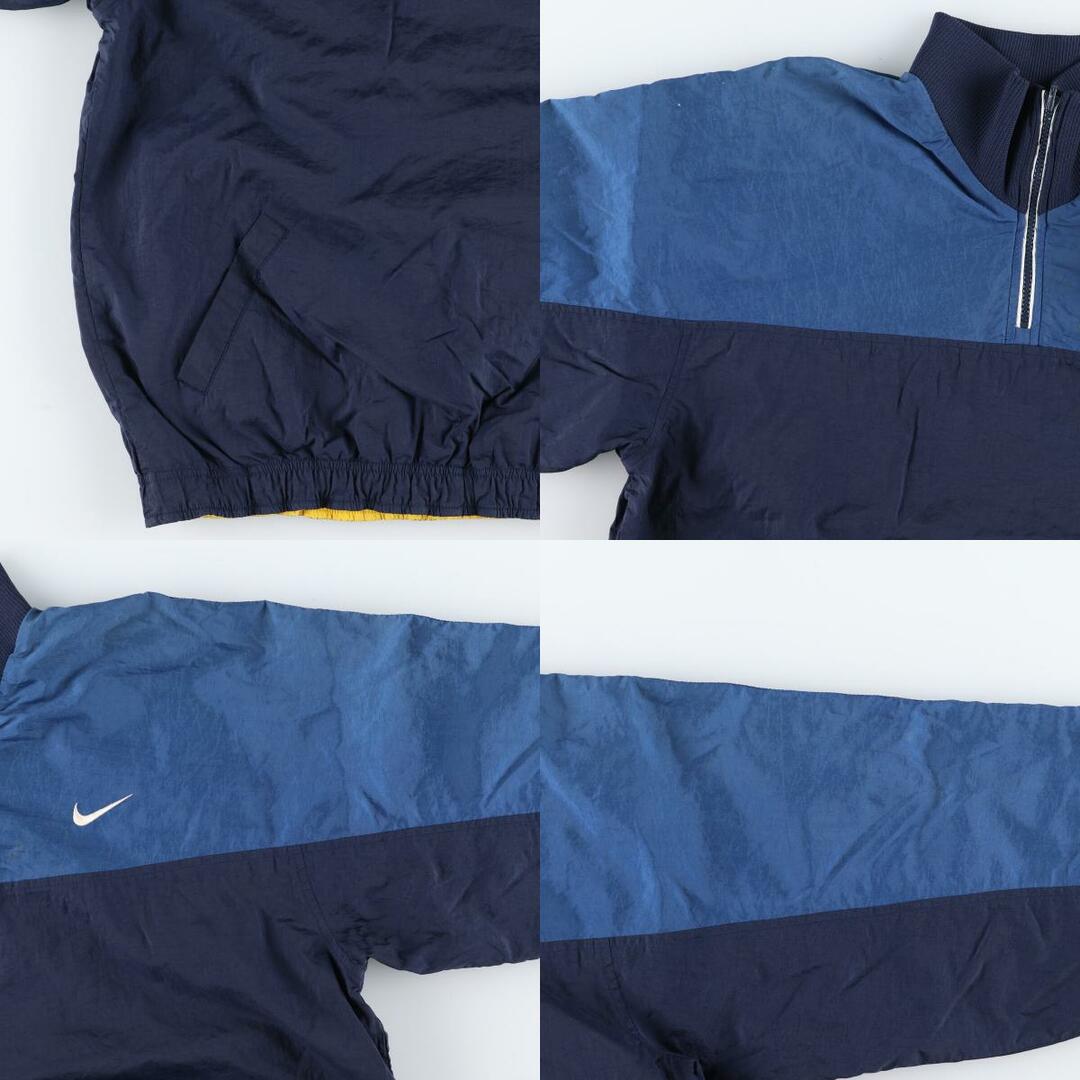 NIKE(ナイキ)の古着 90年代 ナイキ NIKE リバーシブル ハーフジップ ナイロンプルオーバー メンズL ヴィンテージ /eaa444899 メンズのジャケット/アウター(ナイロンジャケット)の商品写真