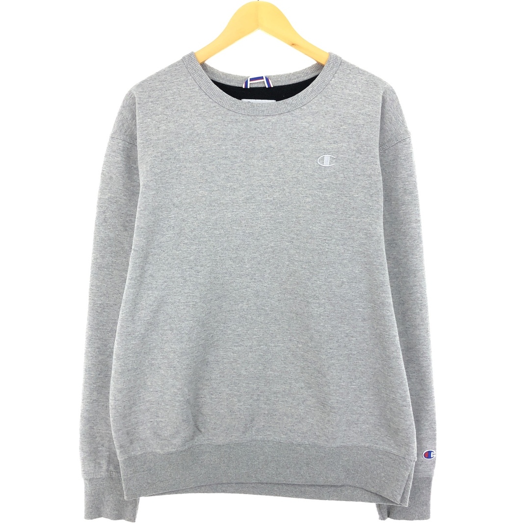 Champion(チャンピオン)の古着 チャンピオン Champion AUTHENTIC ATHLETICWEAR ワンポイントロゴスウェットシャツ トレーナー メンズL ゴープコア /eaa411647 メンズのトップス(スウェット)の商品写真