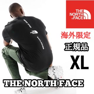 THE NORTH FACE - ノースフェイス VERTICAL NSE メンズ 半袖 Tシャツ ブラック XL