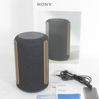 ソニー(SONY)の【美品】SONY SRS-RA3000-B ブラック ワイヤレススピーカー 360 Reality Audio ソニー 本体(スピーカー)