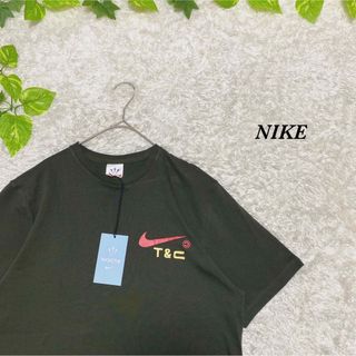 ナイキ(NIKE)のTシャツ　ノクタス　カーキ　NIKE ナイキ　デカロゴ　タグ付き　完売品(Tシャツ/カットソー(半袖/袖なし))