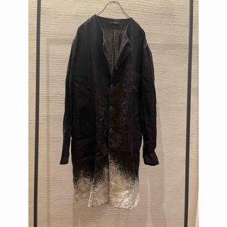 ケムリ(KMRII)の00s archive kmrii long jacket coat ノーカラー(ノーカラージャケット)