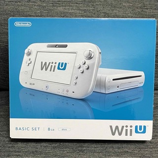 WiiU basic set 白 shiro ホワイト ベーシックセット 8GB(家庭用ゲーム機本体)