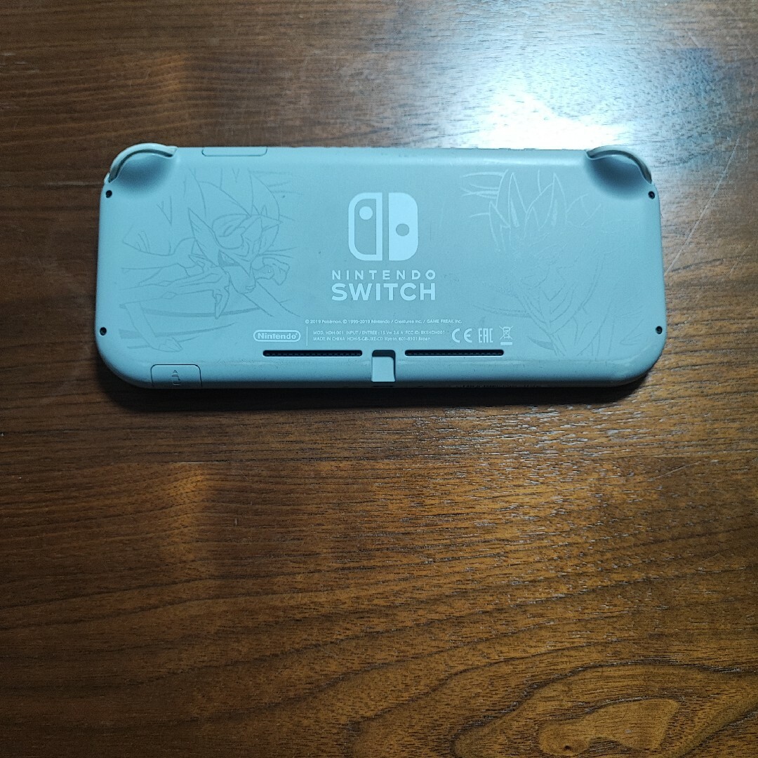 Nintendo Switch(ニンテンドースイッチ)のNintendo Switch Lite　アダプター付き　ジャンク エンタメ/ホビーのゲームソフト/ゲーム機本体(携帯用ゲーム機本体)の商品写真