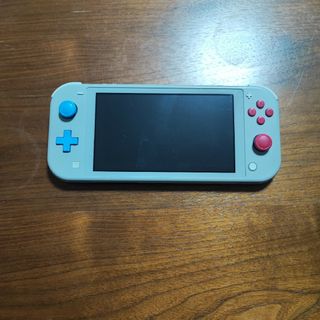 ニンテンドースイッチ(Nintendo Switch)のNintendo Switch Lite　アダプター付き　ジャンク(携帯用ゲーム機本体)