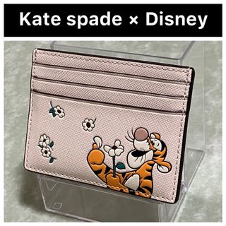 ケイトスペードニューヨーク(kate spade new york)の未使用♪ ケイトスペード Disney ティガー カードケース カードホルダー(名刺入れ/定期入れ)