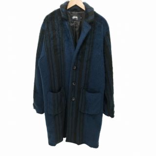 Stussy(ステューシー) 17AW STRIPE OVERCOAT メンズ