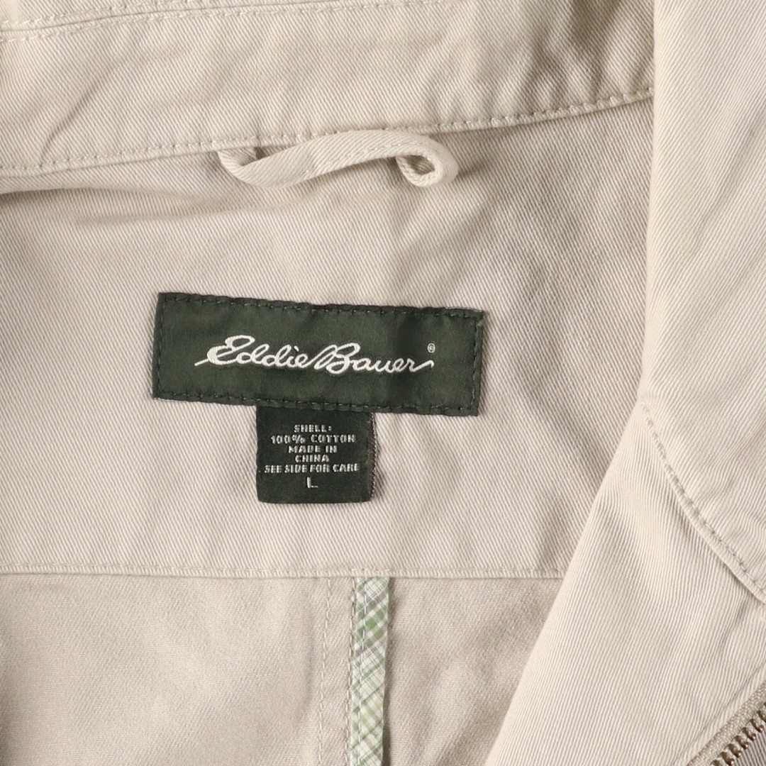 Eddie Bauer(エディーバウアー)の古着 00年代 エディーバウアー Eddie Bauer コットンジャケット メンズL /eaa440880 メンズのジャケット/アウター(その他)の商品写真