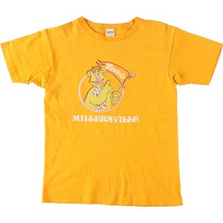 チャンピオン(Champion)の古着 70年代 チャンピオン Champion バータグ The MUPPET SHOW マペットショー フォジー キャラクタープリントTシャツ USA製 メンズS ヴィンテージ /eaa440973(Tシャツ/カットソー(半袖/袖なし))