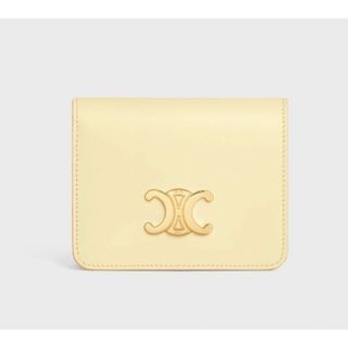 セリーヌ(celine)のCELINE セリーヌ スモールウォレット トリオンフ  サンライト(財布)