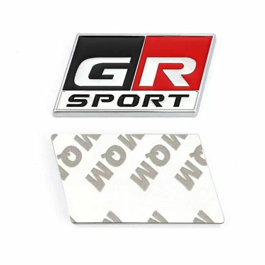 （全色再入荷♪）トヨタ【新製品】高品質 GR SPORTS エンブレム I（大） 自動車/バイクの自動車(車外アクセサリ)の商品写真