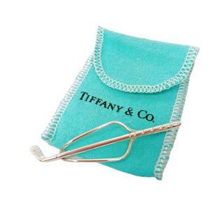 ティファニー(Tiffany & Co.)の極美品 ティファニー ネクタイピン マネークリップ ゴルフ シルバー 925(ネクタイピン)