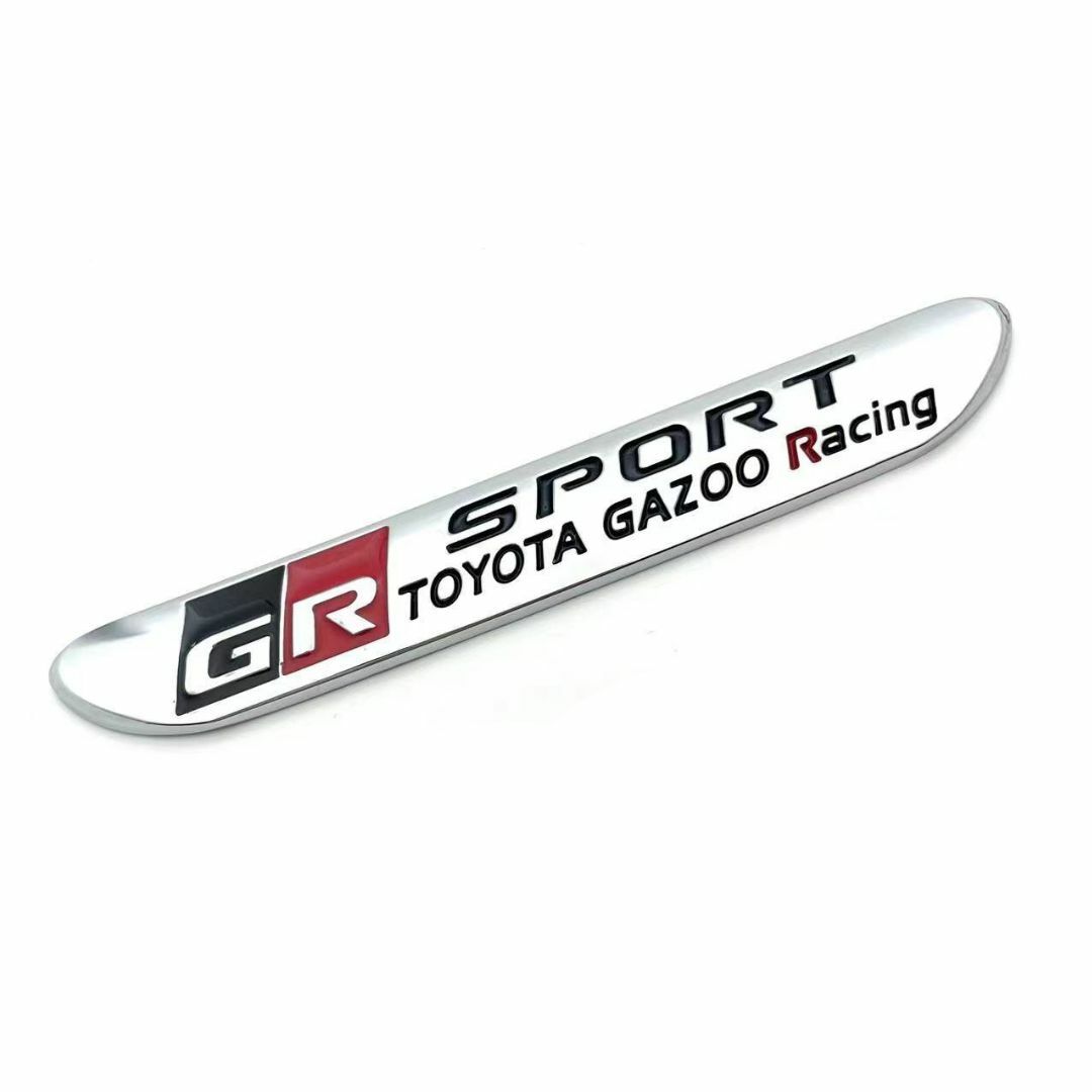 再入荷！（2個セット）トヨタ【新製品】高品質 GR SPORTS エンブレム J 自動車/バイクの自動車(車外アクセサリ)の商品写真